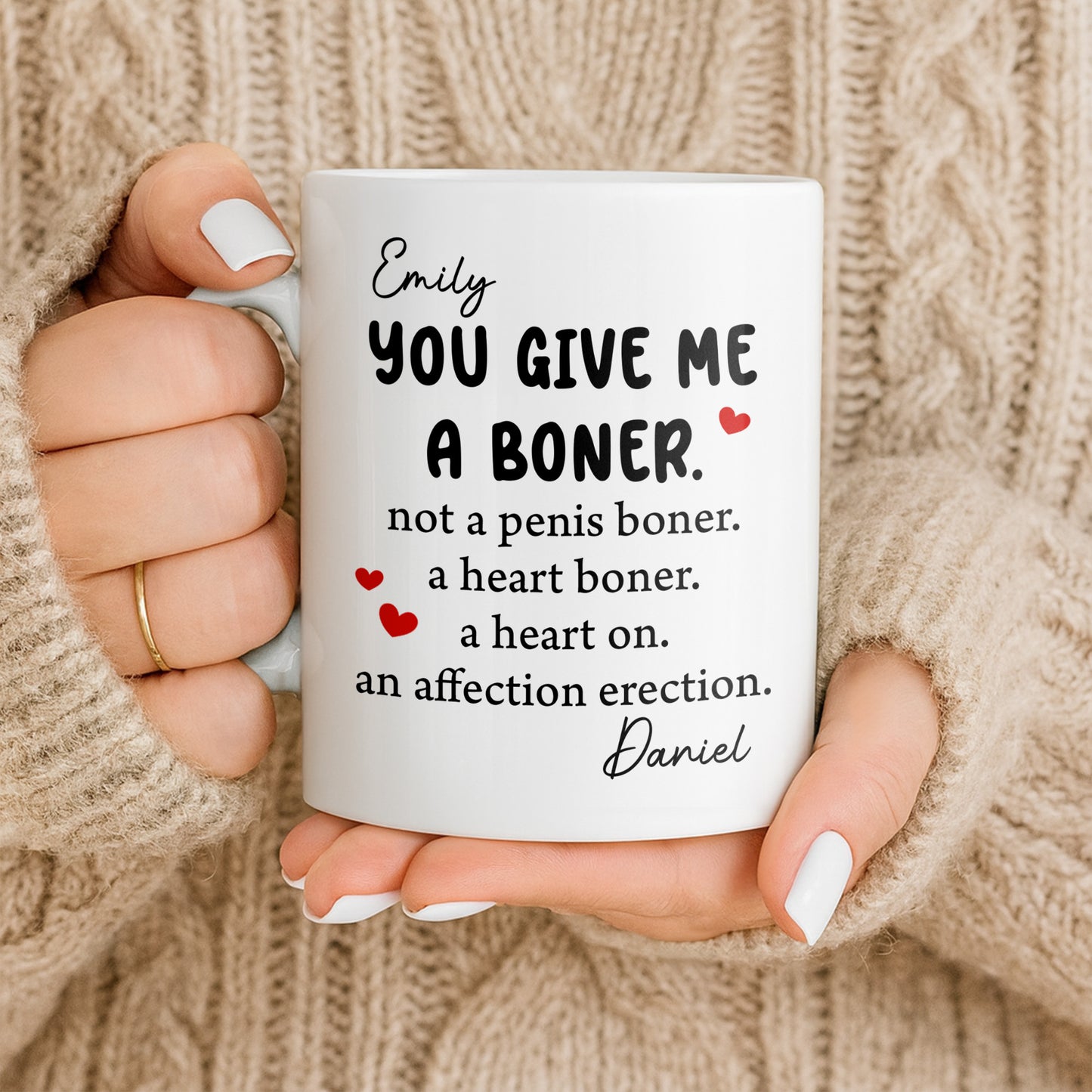 You Give Me A Boner, A Heart On, Hearts