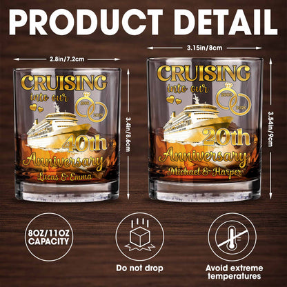 Cruising Into Our Anniversary With Cruise Ship And Wedding Rings