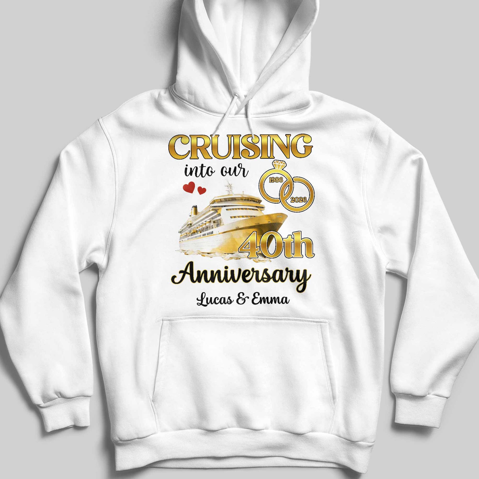 Cruising Into Our Anniversary Ship And Wedding Rings