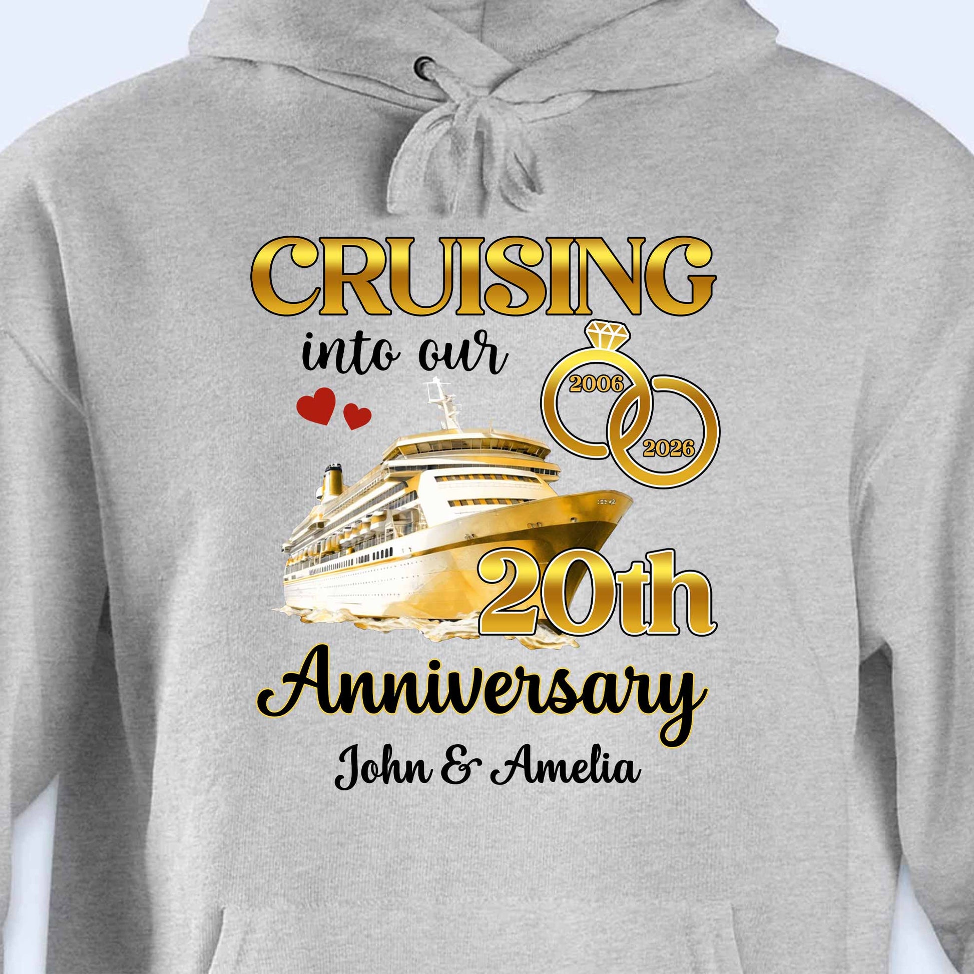 Cruising Into Our Anniversary Ship And Wedding Rings