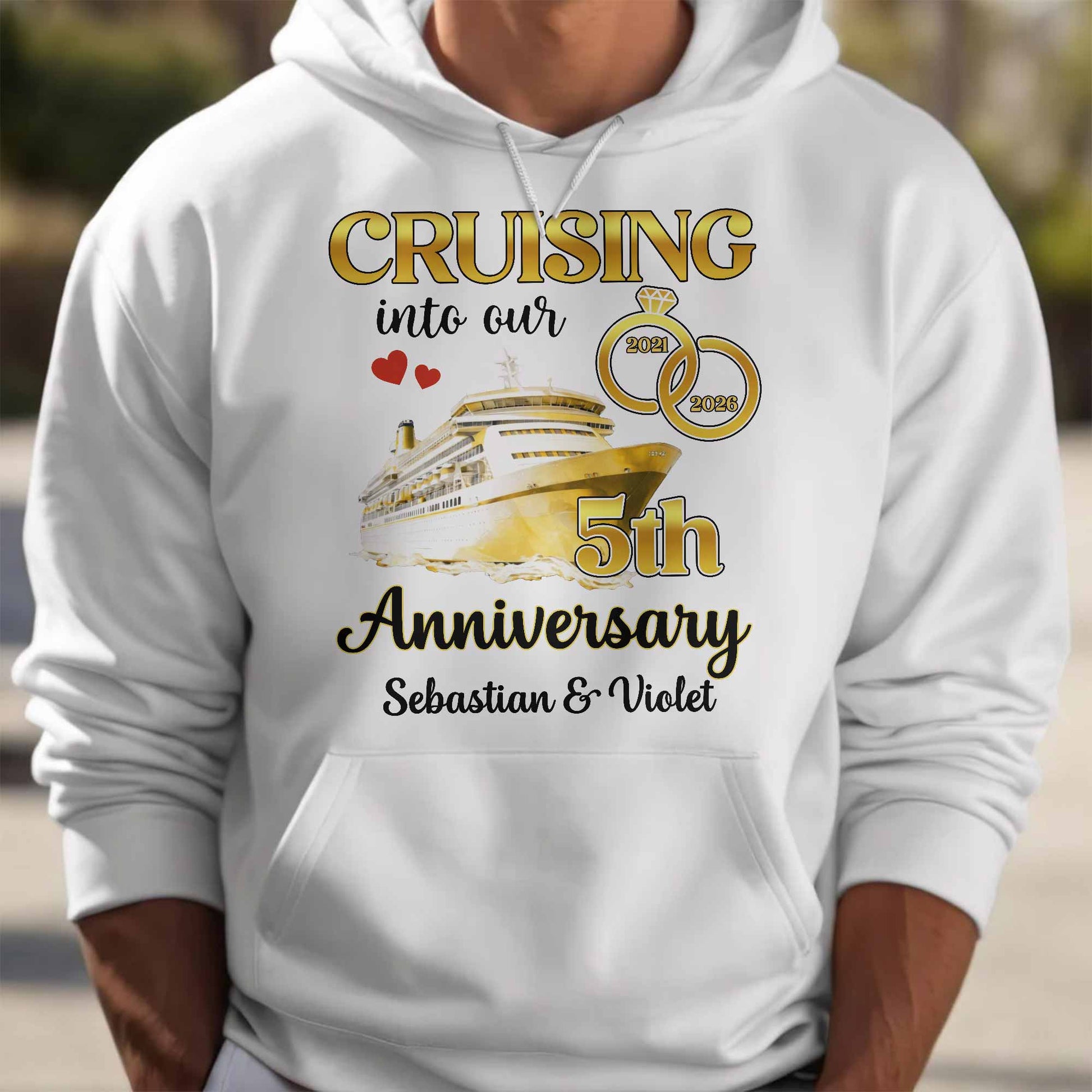 Cruising Into Our Anniversary Ship And Wedding Rings