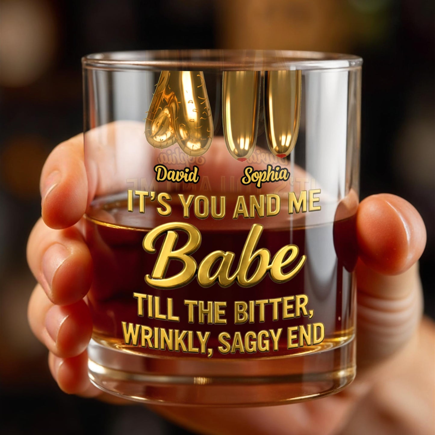 It's You And Me Babe Till The Bitter End