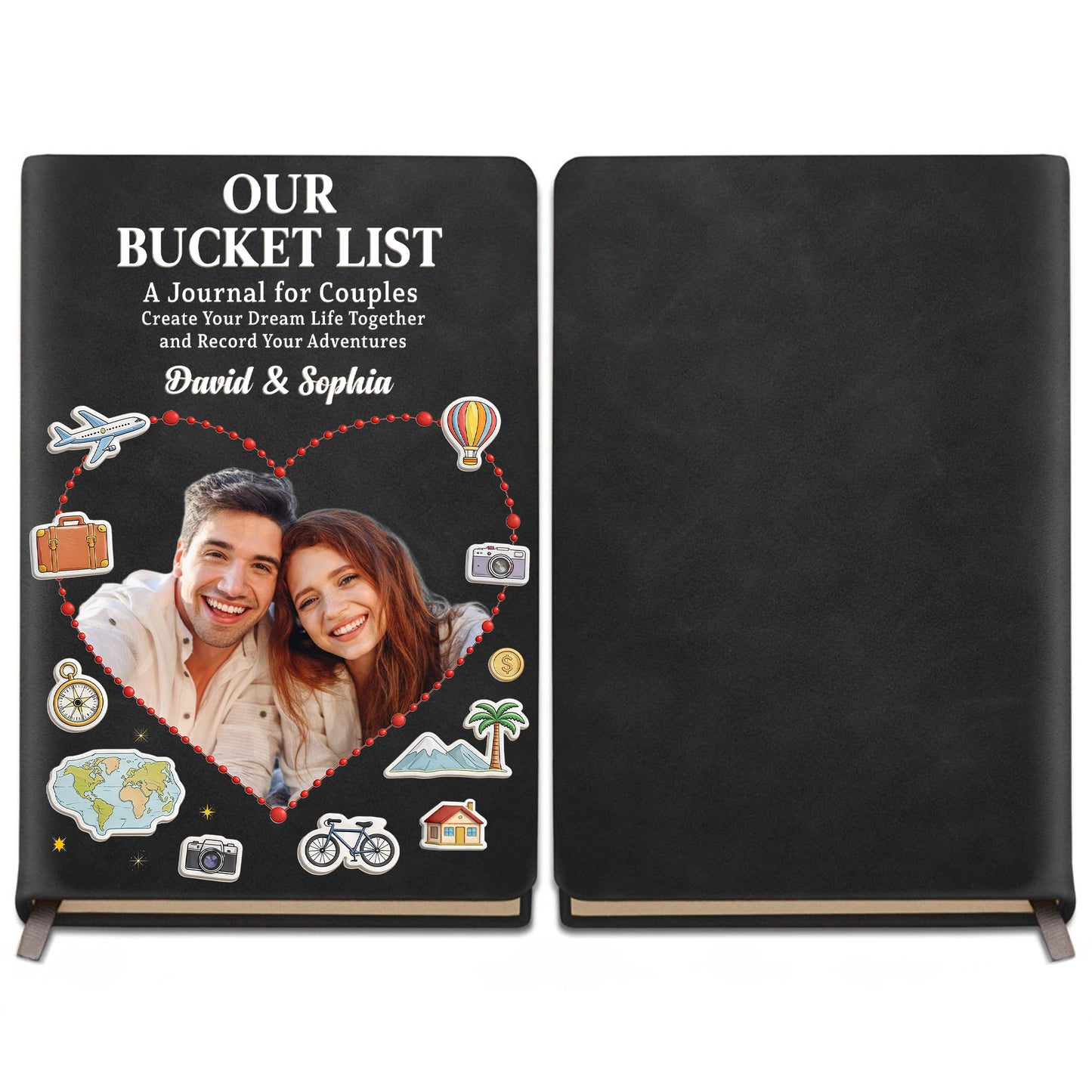 Our Bucket List, Journal For Dreaming And Adventure