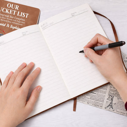 Our Bucket List, Journal For Dreaming And Adventure