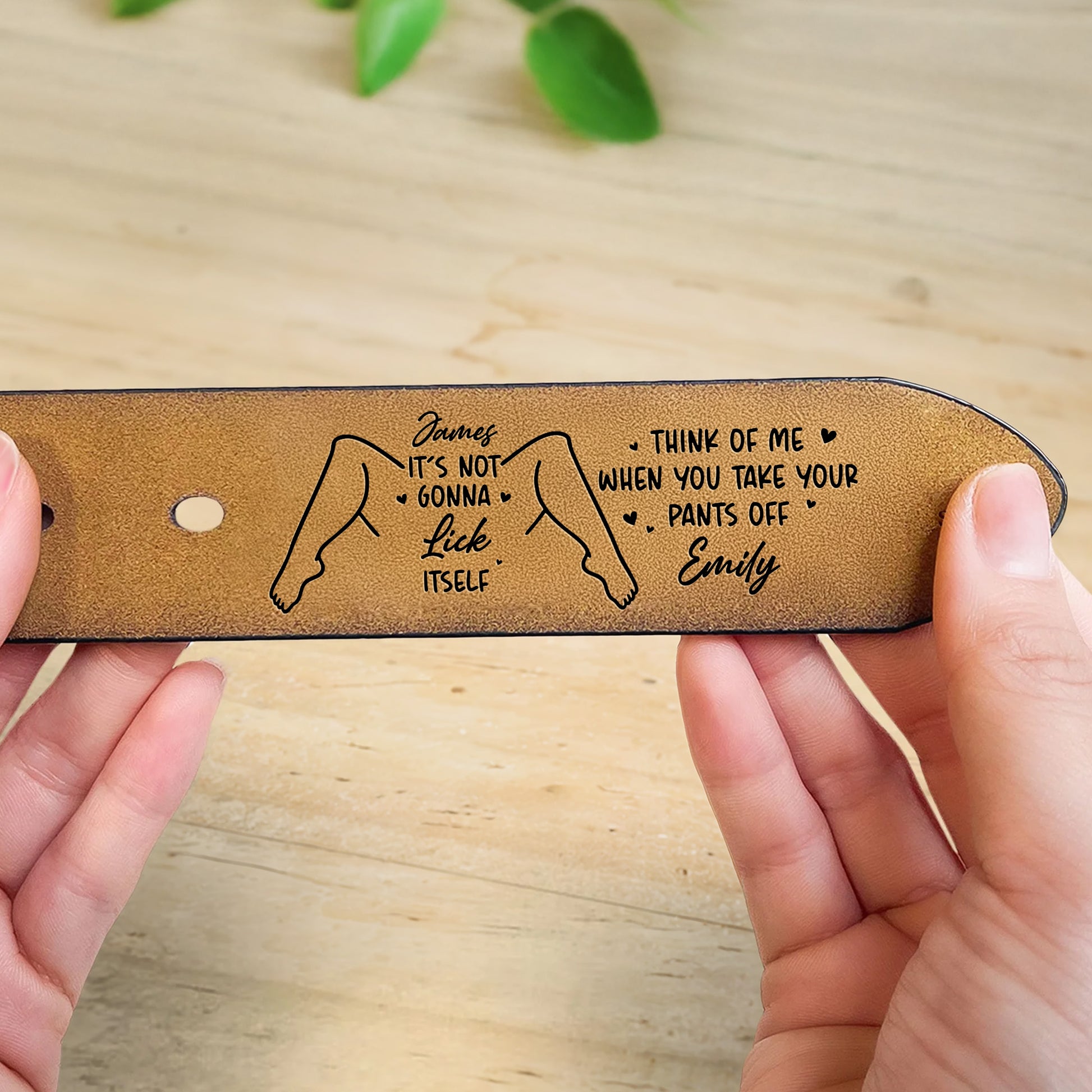 Think Of Me When You Take Your Pants Off, Legs Design