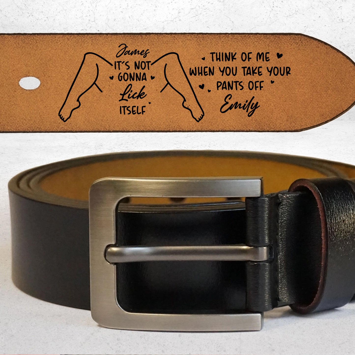 Think Of Me When You Take Your Pants Off, Legs Design