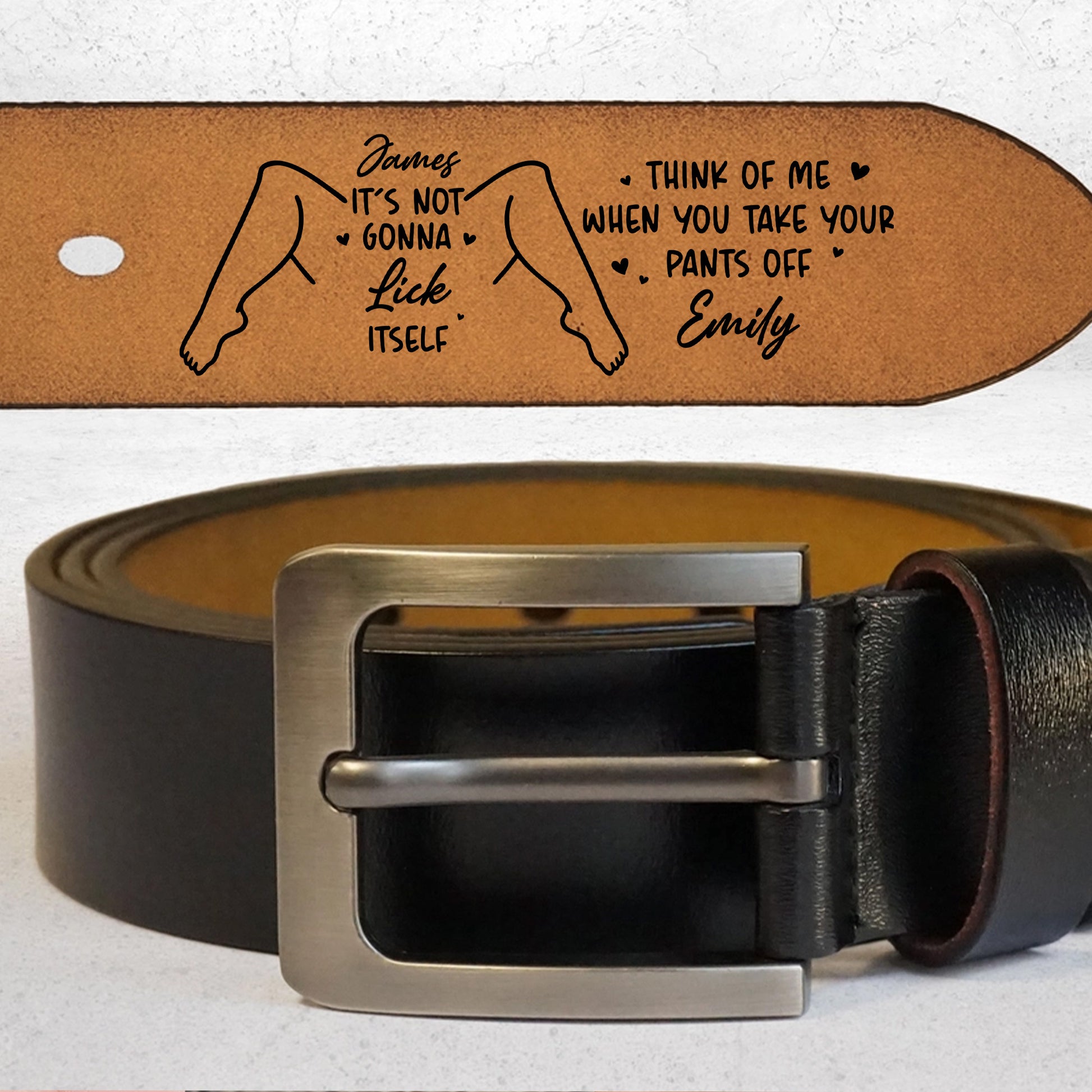 Think Of Me When You Take Your Pants Off, Legs Design