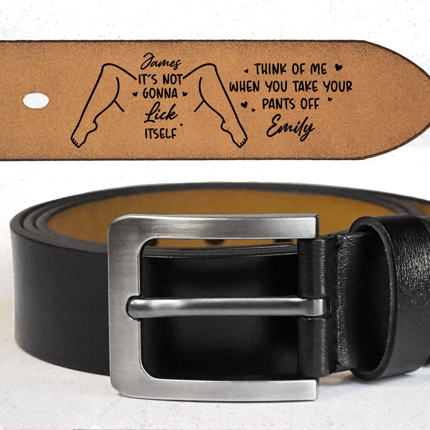 Think Of Me When You Take Your Pants Off, Legs Design