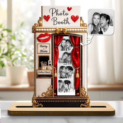 Create Lasting Memories With Our Romantic Photo Booth Plaque