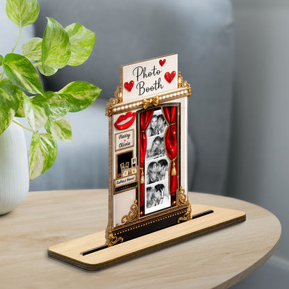 Create Lasting Memories With Our Romantic Photo Booth Plaque