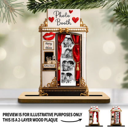 Create Lasting Memories With Our Romantic Photo Booth Plaque