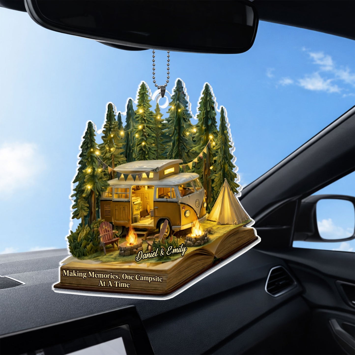 Making Memories, One Campsite At A Time, Camper Van And Tent