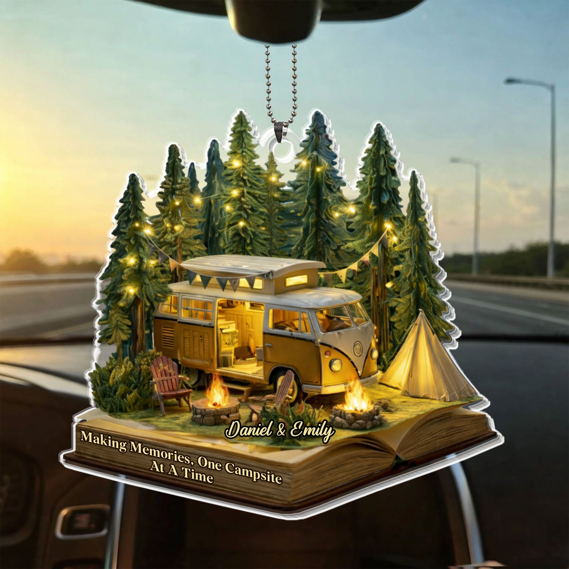 Making Memories, One Campsite At A Time, Camper Van And Tent