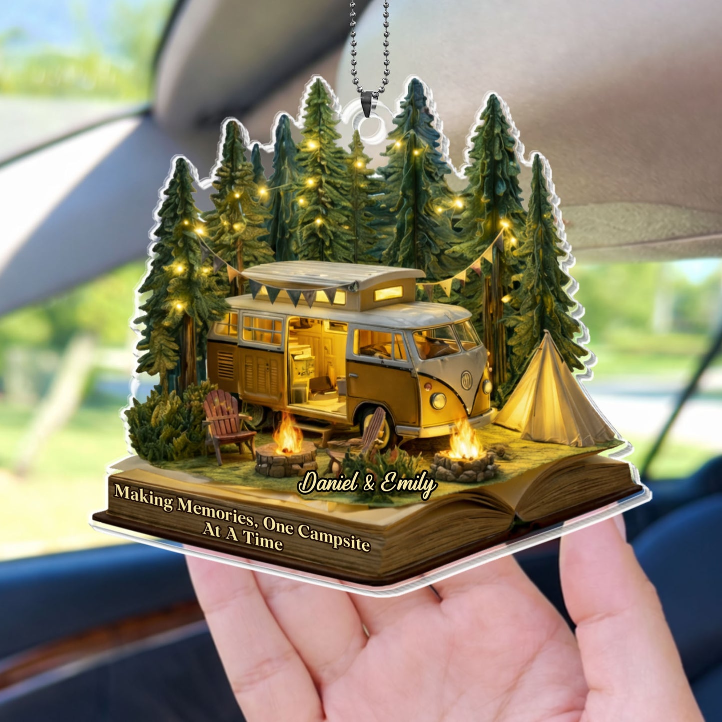 Making Memories, One Campsite At A Time, Camper Van And Tent