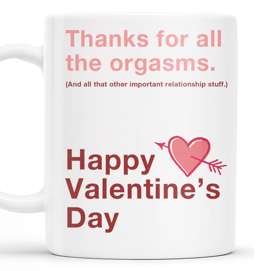 Happy Valentine's Day Love and Relationship Moments Mug