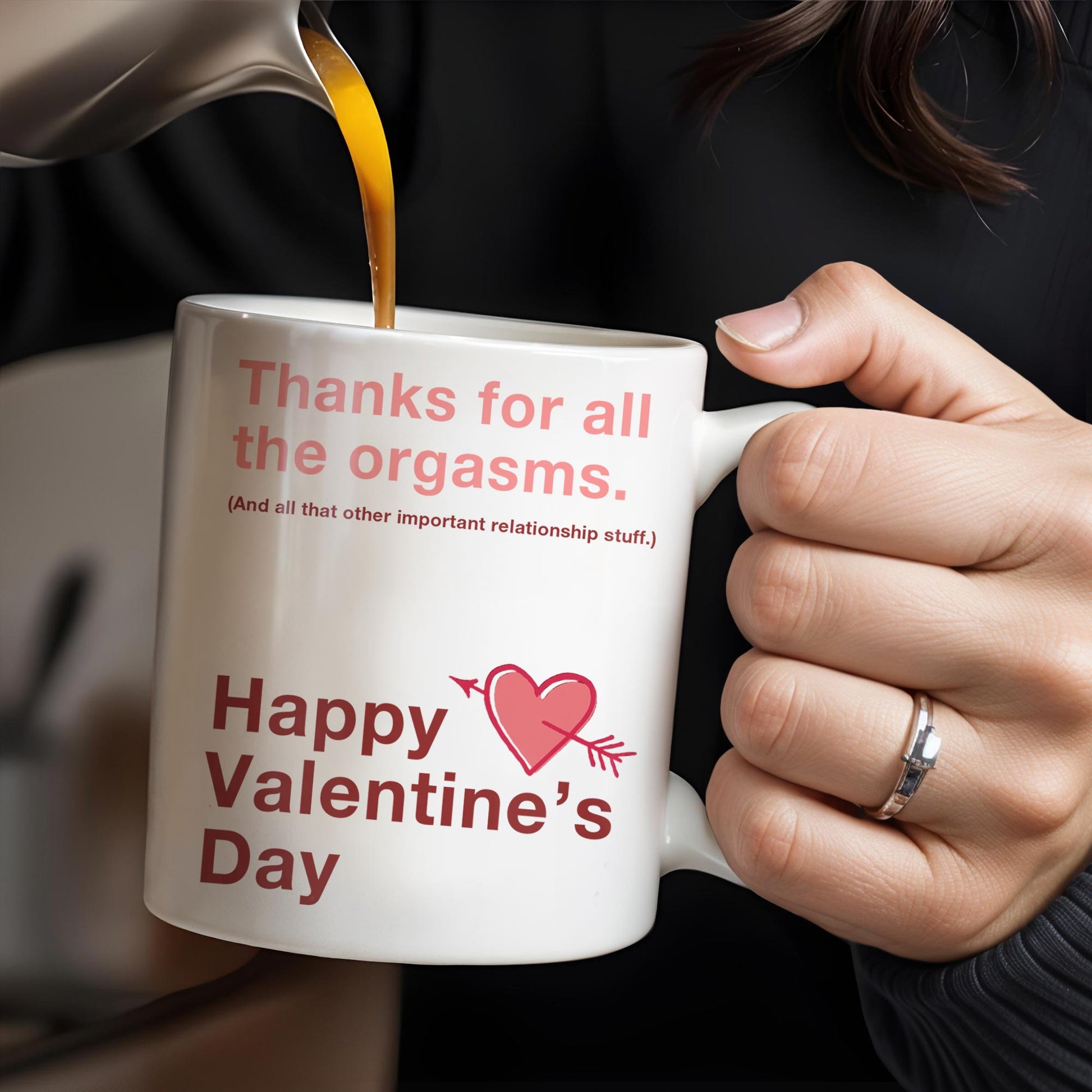 Happy Valentine's Day Love and Relationship Moments Mug