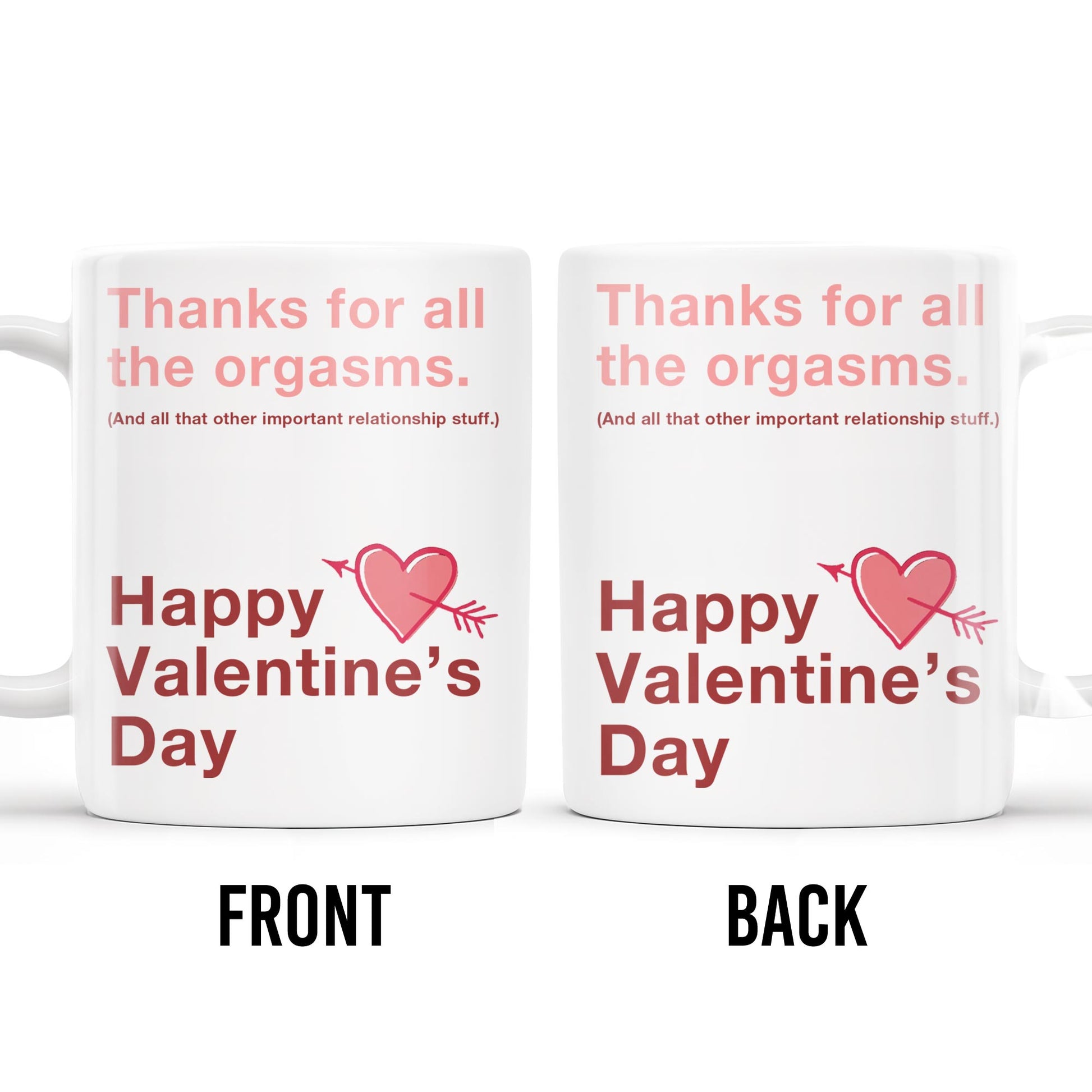 Happy Valentine's Day Love and Relationship Moments Mug