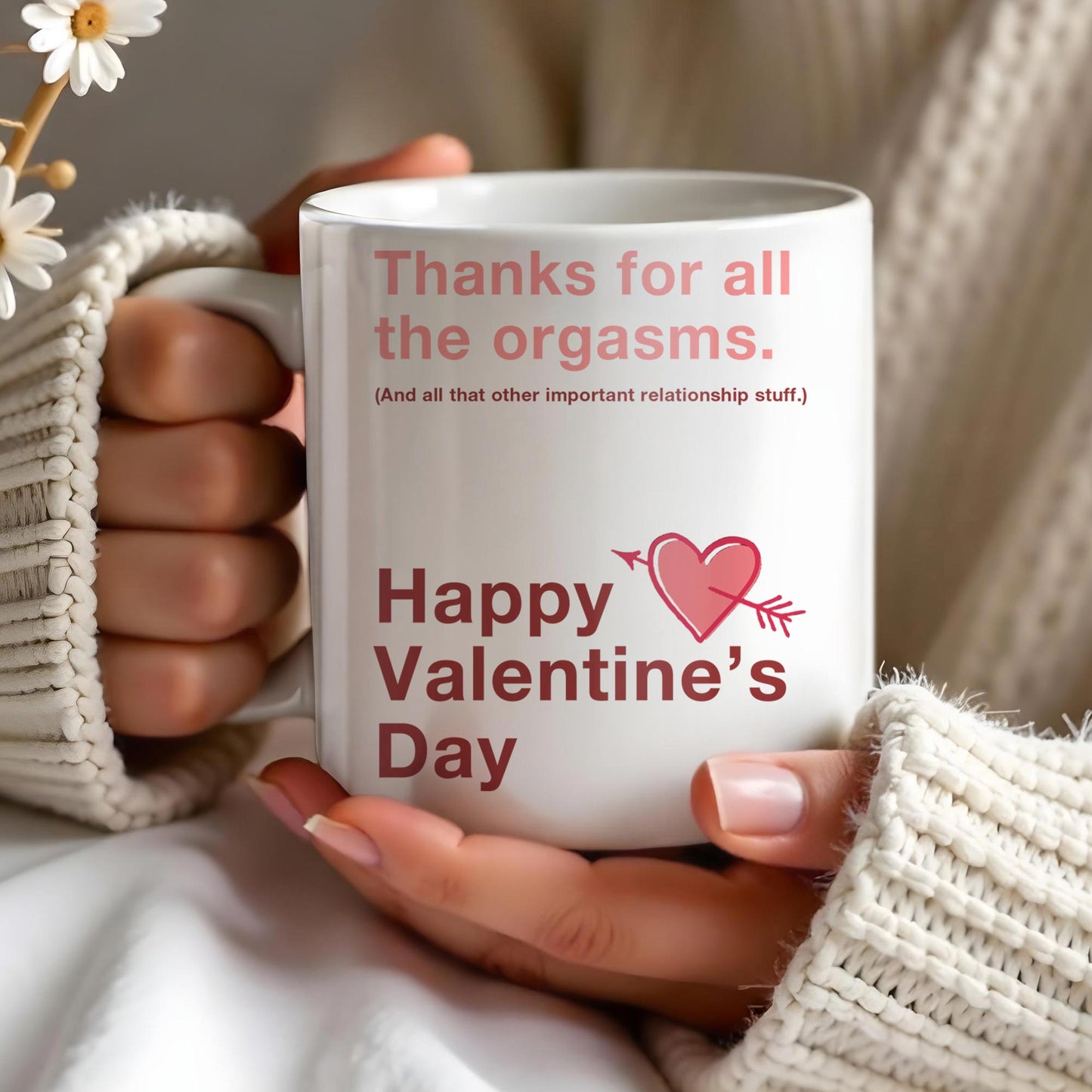 Happy Valentine's Day Love and Relationship Moments Mug