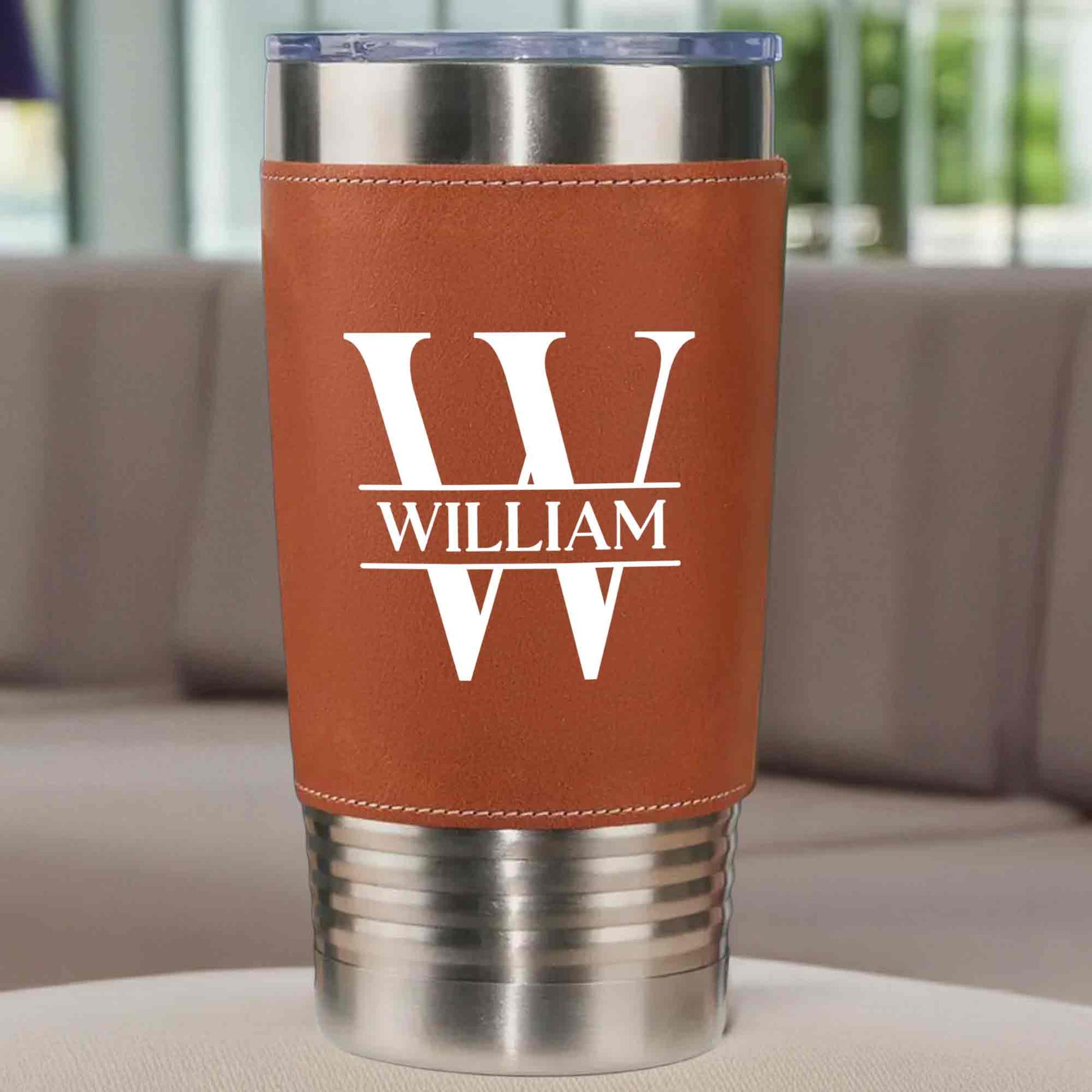 Turns Out I Like You, Leather Tumbler