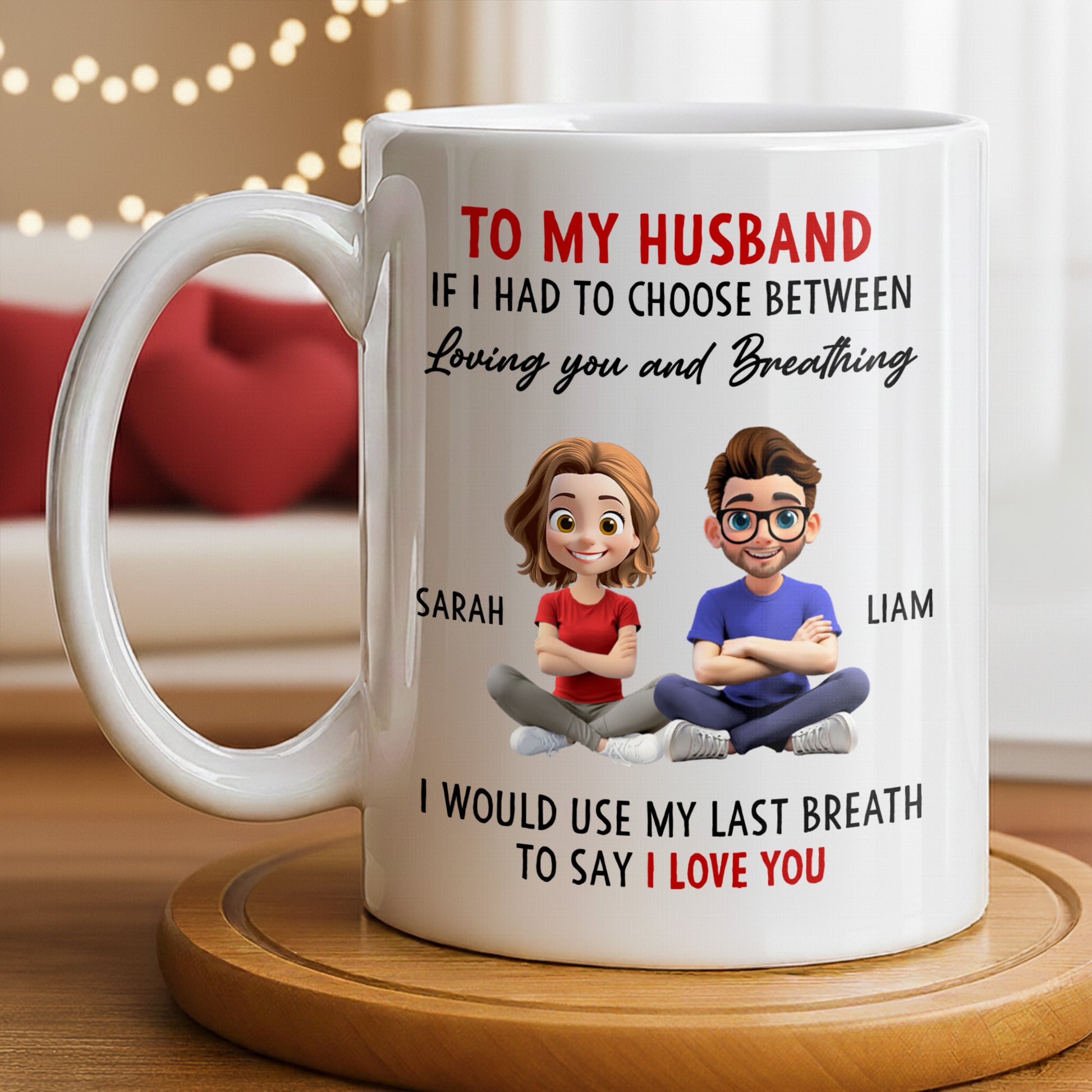 To My Husband, Loving You Over Breathing