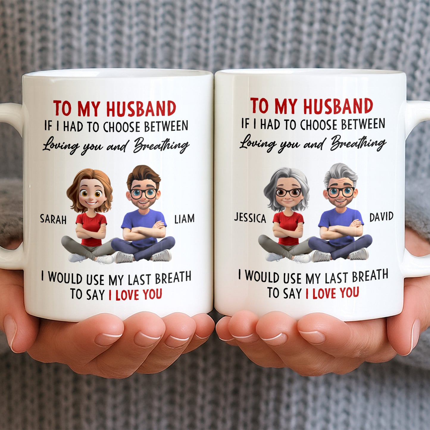 To My Husband, Loving You Over Breathing