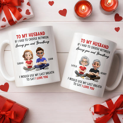 To My Husband, Loving You Over Breathing