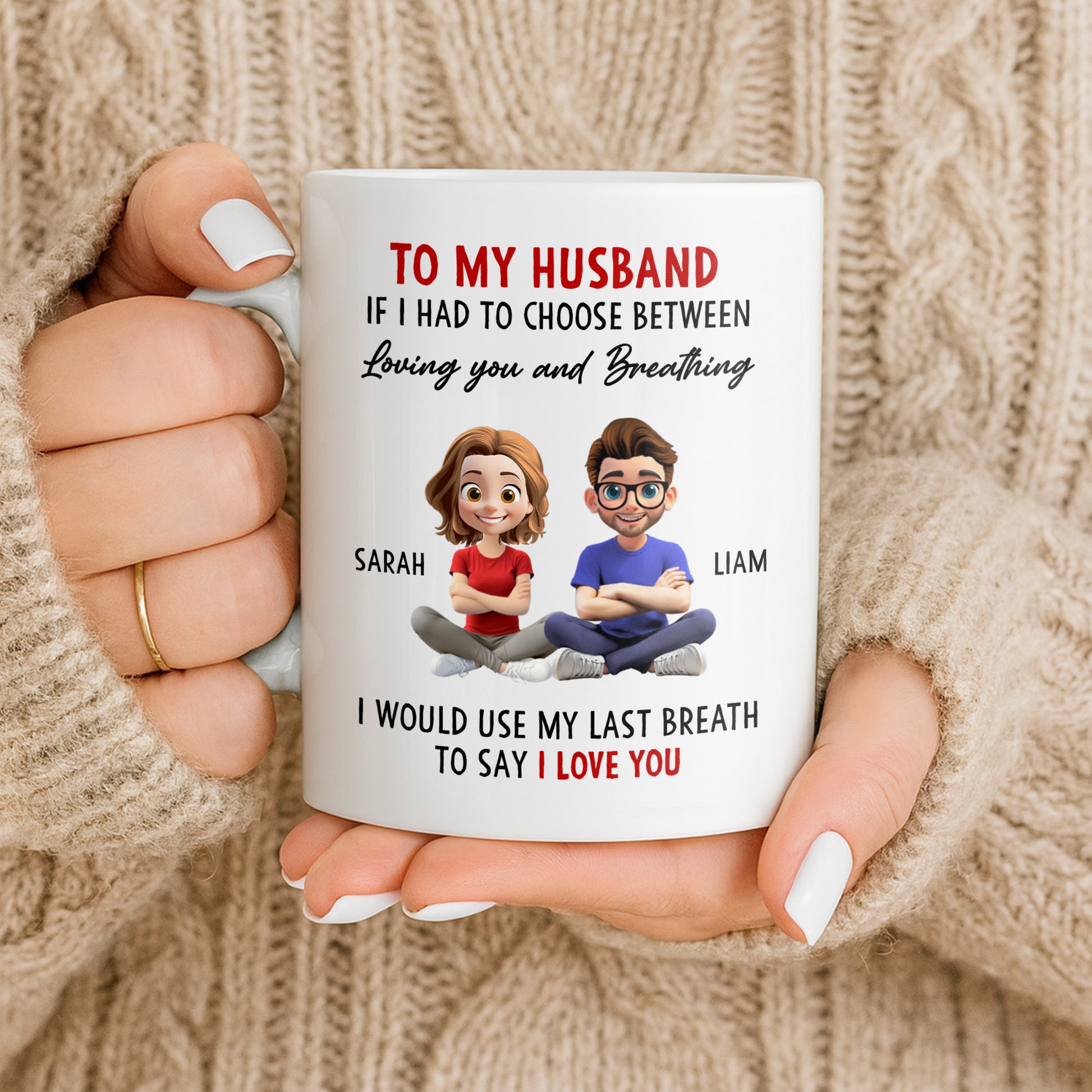 To My Husband, Loving You Over Breathing