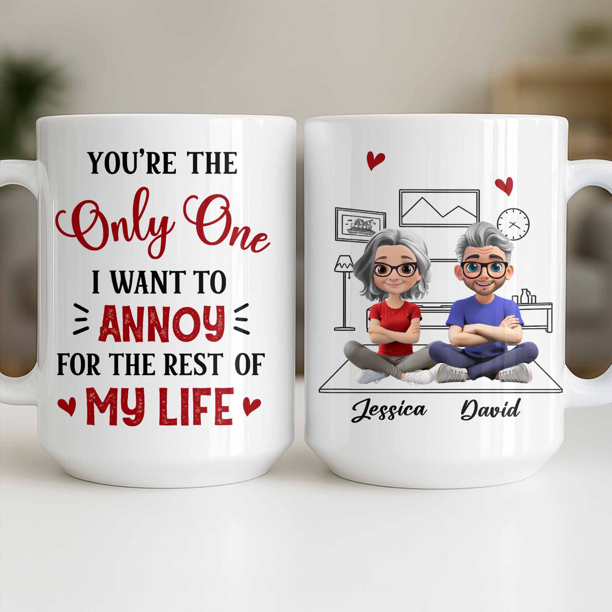 You're The Only One I Want To Annoy, Hearts