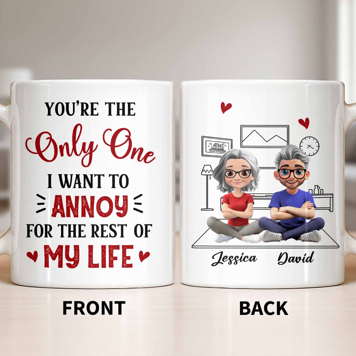 You're The Only One I Want To Annoy, Hearts