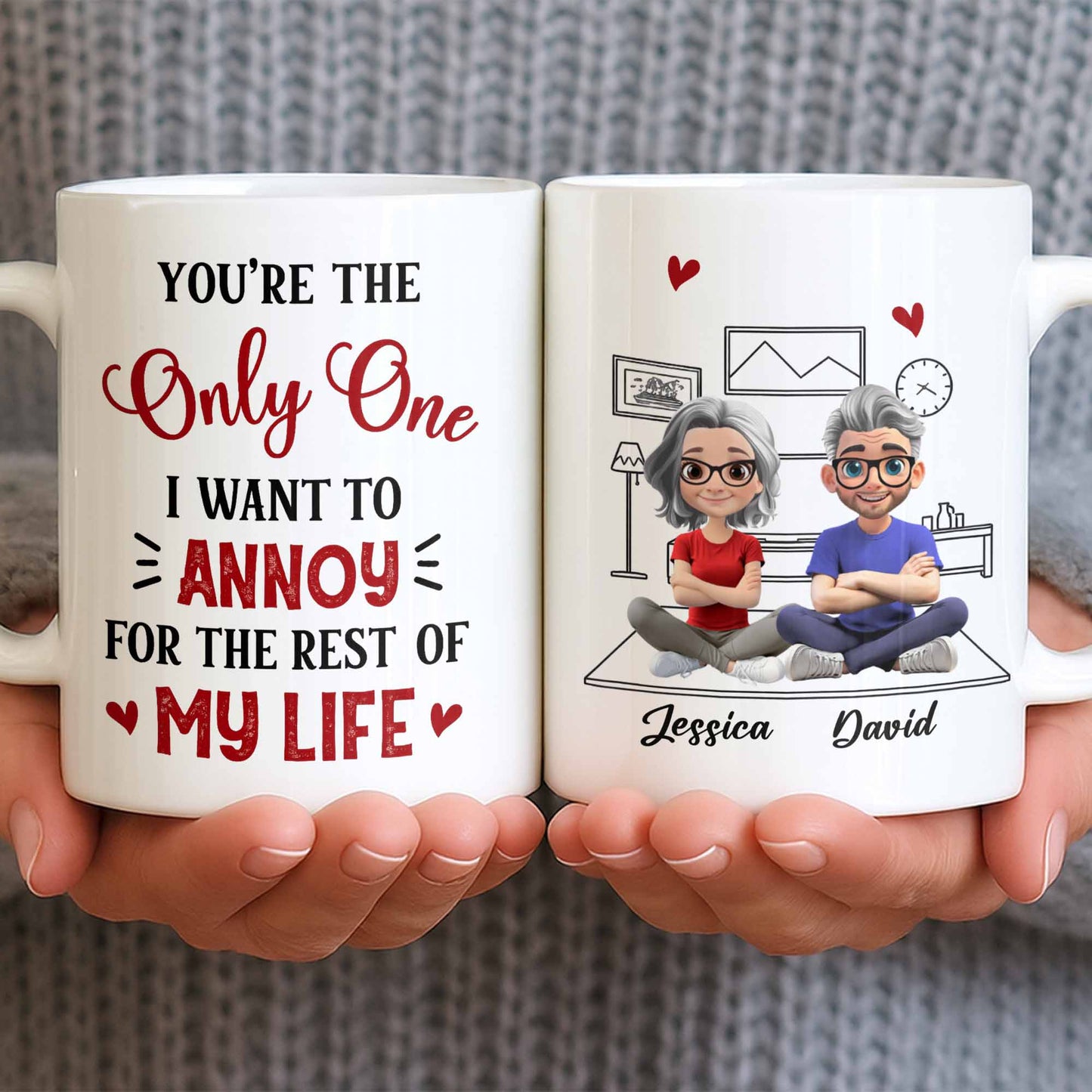 You're The Only One I Want To Annoy, Hearts