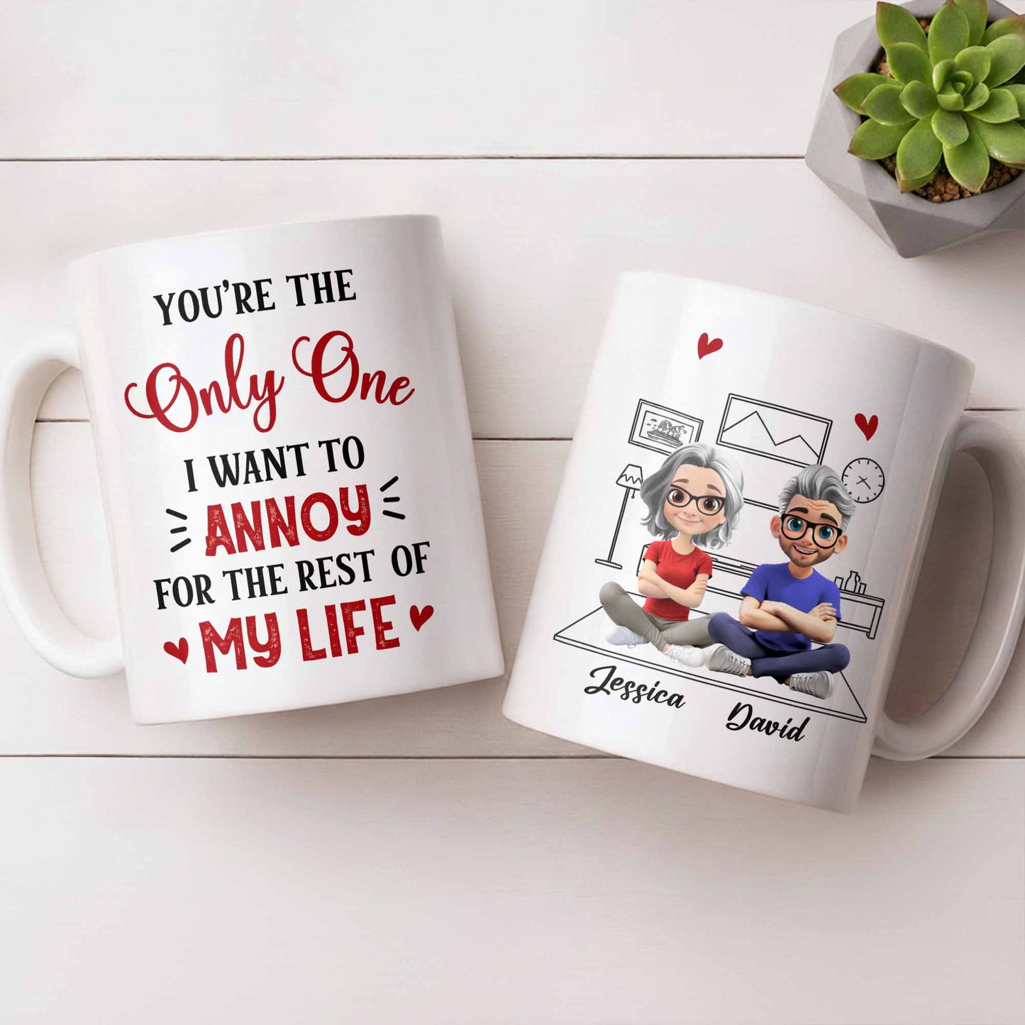 You're The Only One I Want To Annoy, Hearts