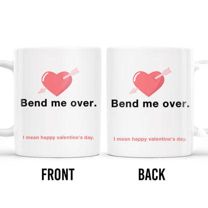 Happy Valentine's Day Heart And Arrow Design