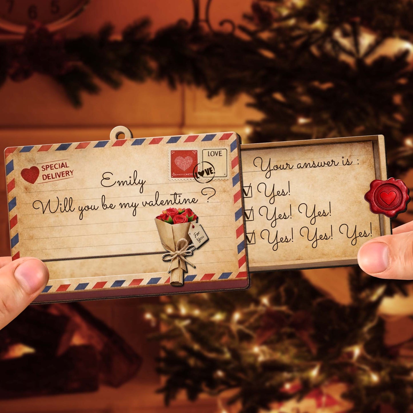 Will You Be My Valentine Love Letter