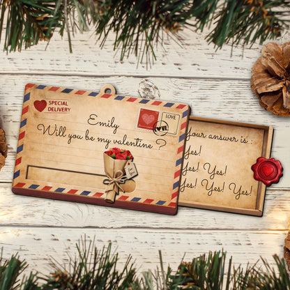 Will You Be My Valentine Love Letter