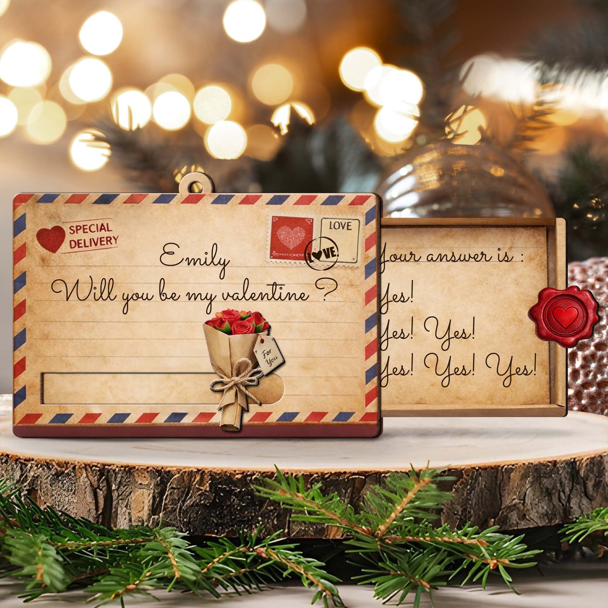 Will You Be My Valentine Love Letter