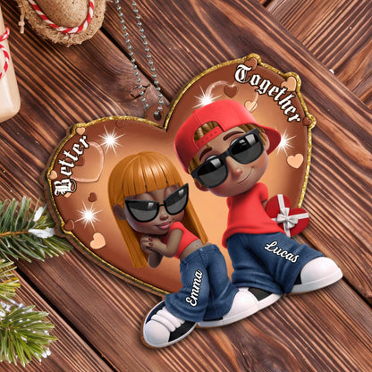 Together Heart Sunglasses And Gift Box
