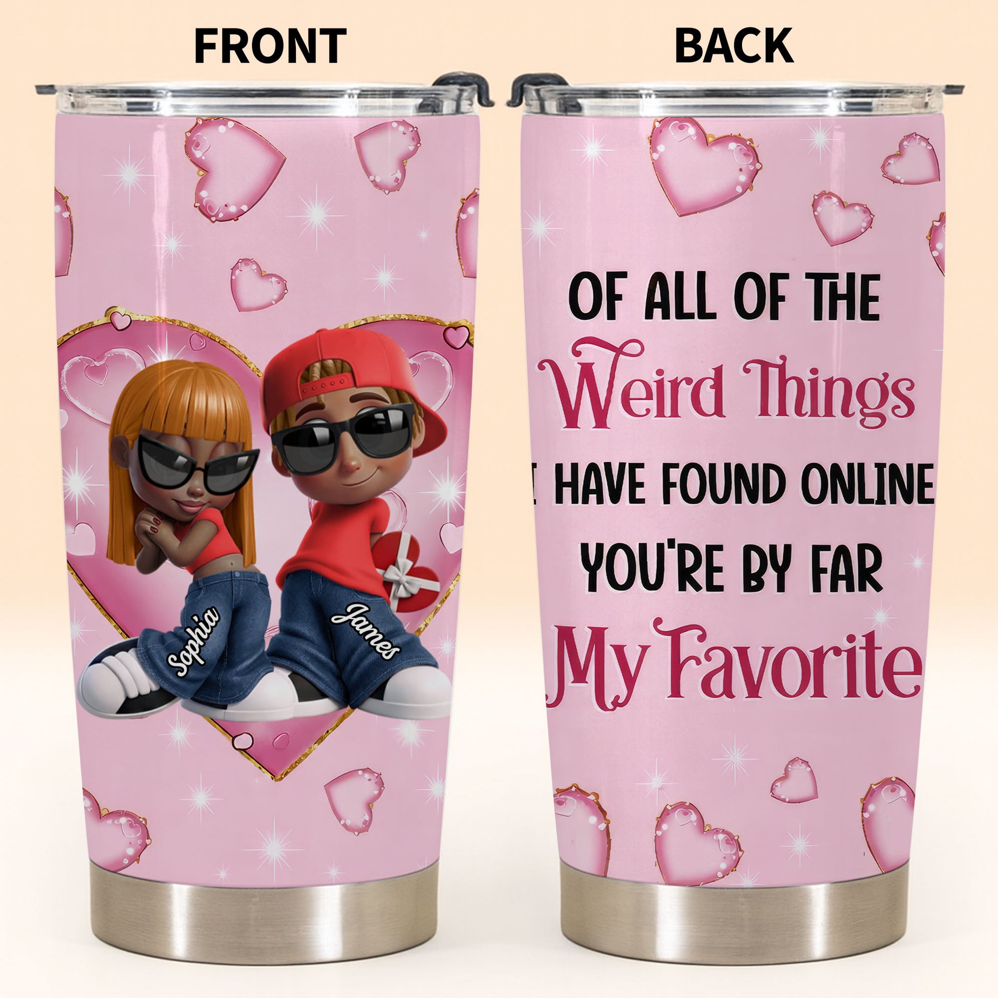 You’re By Far My Favorite, Cartoon Characters With Hearts