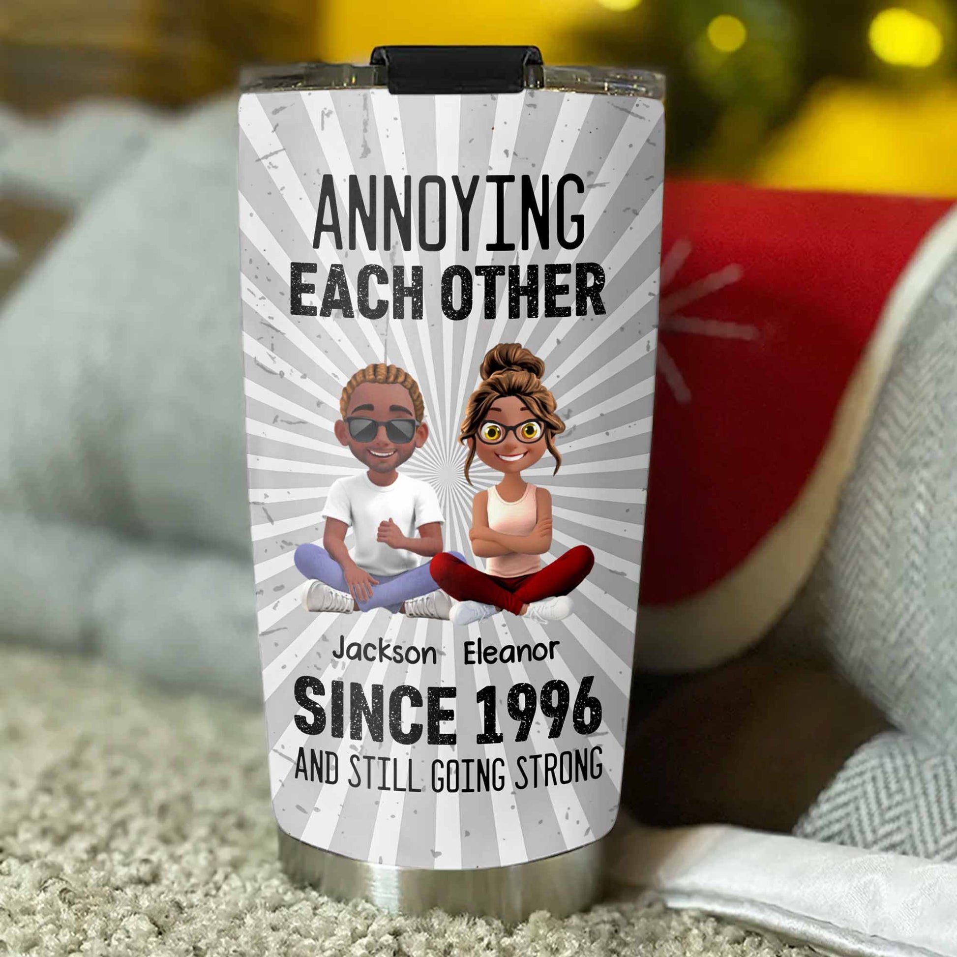 Annoying Each Other Since, Cartoon Characters Design