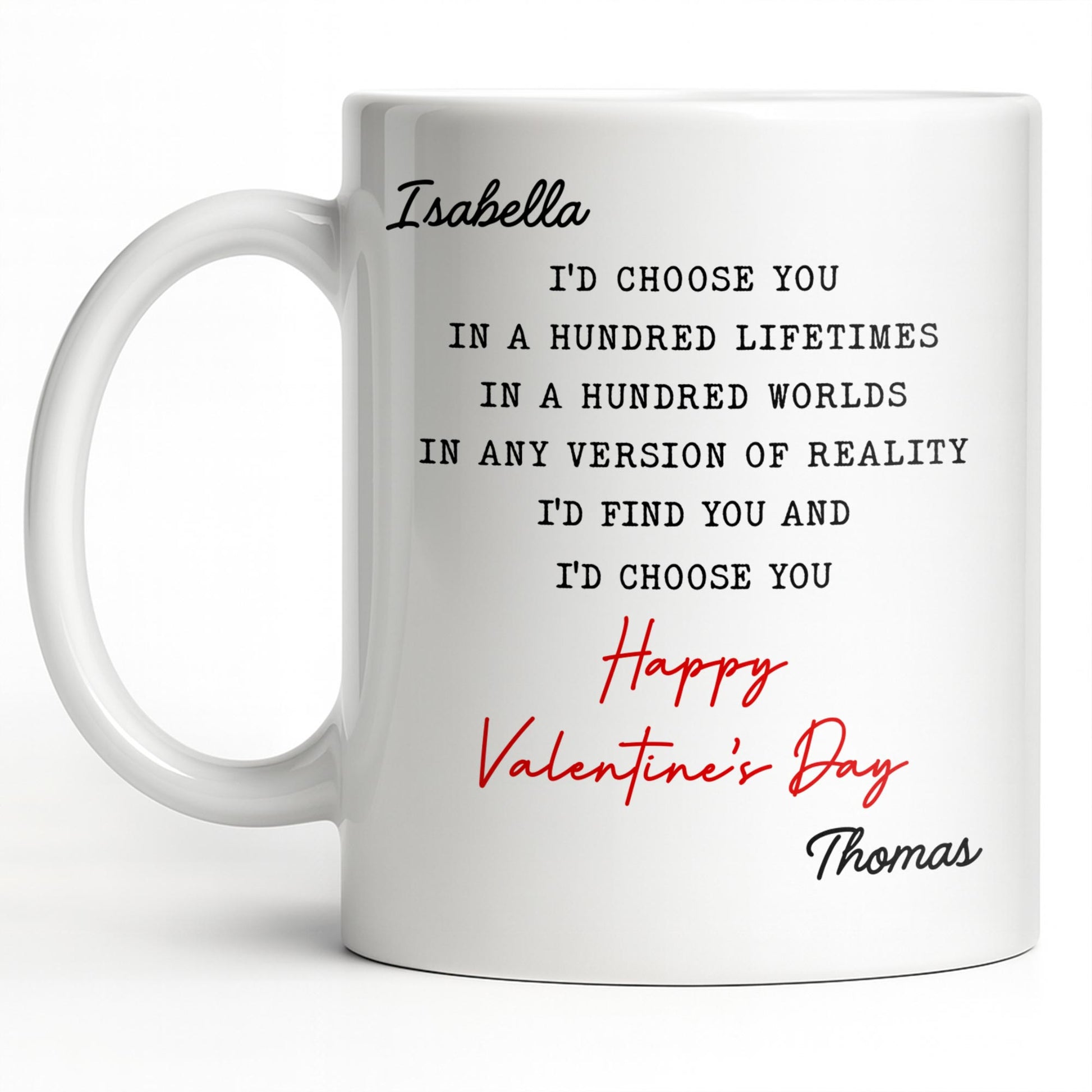 I'd Choose You In A Hundred Lifetimes, Romantic Love Message