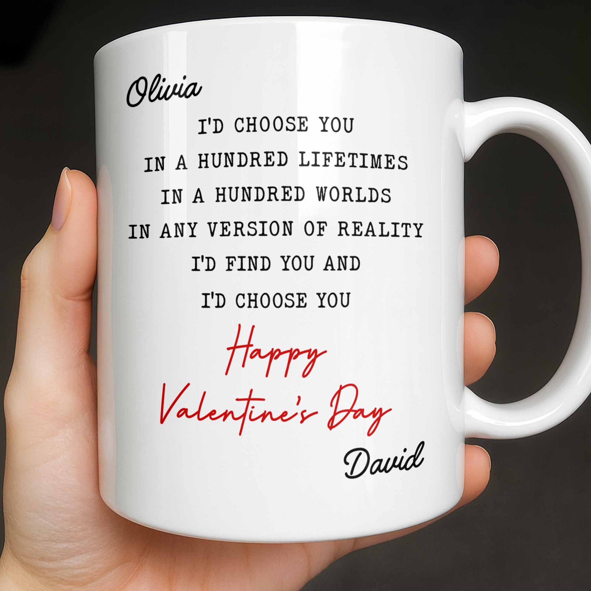 I'd Choose You In A Hundred Lifetimes, Romantic Love Message