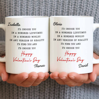 I'd Choose You In A Hundred Lifetimes, Romantic Love Message