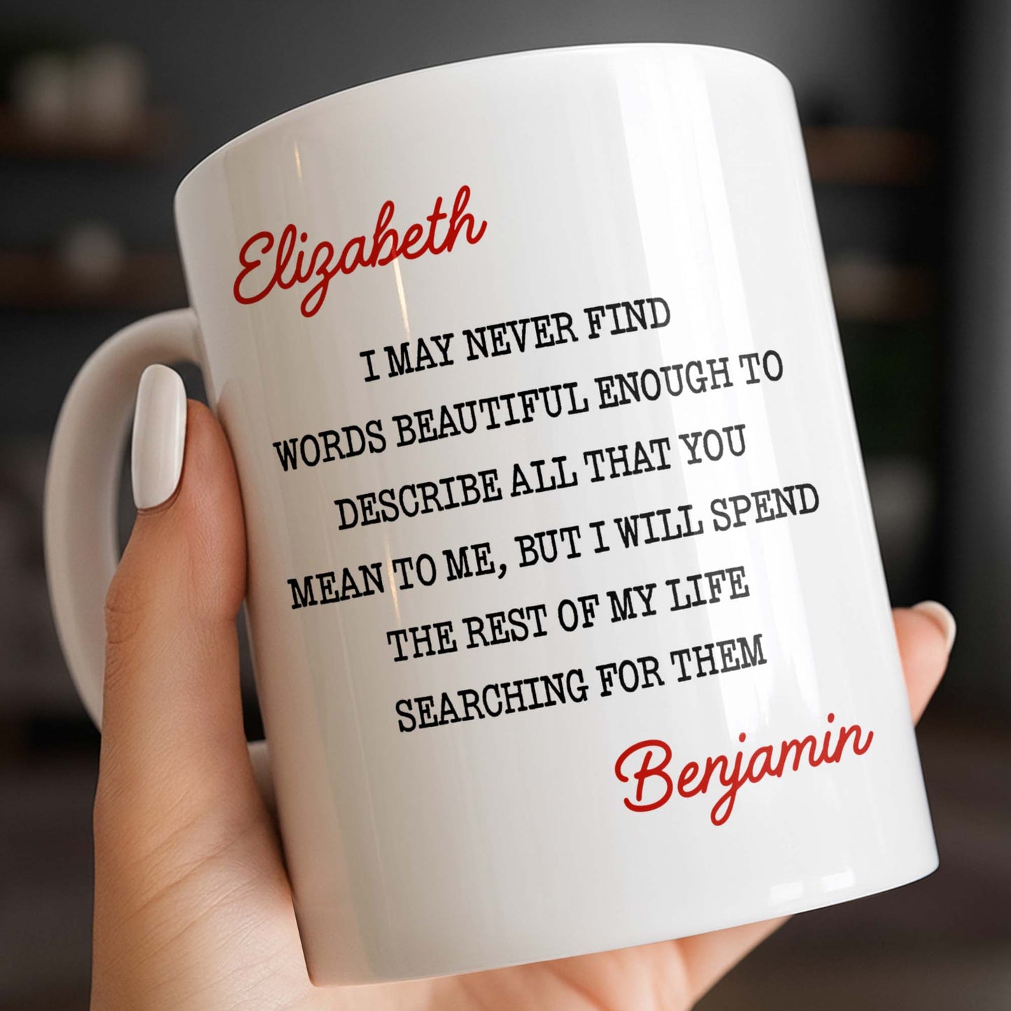 Beautiful Words To Describe You, Searching for Them Forever