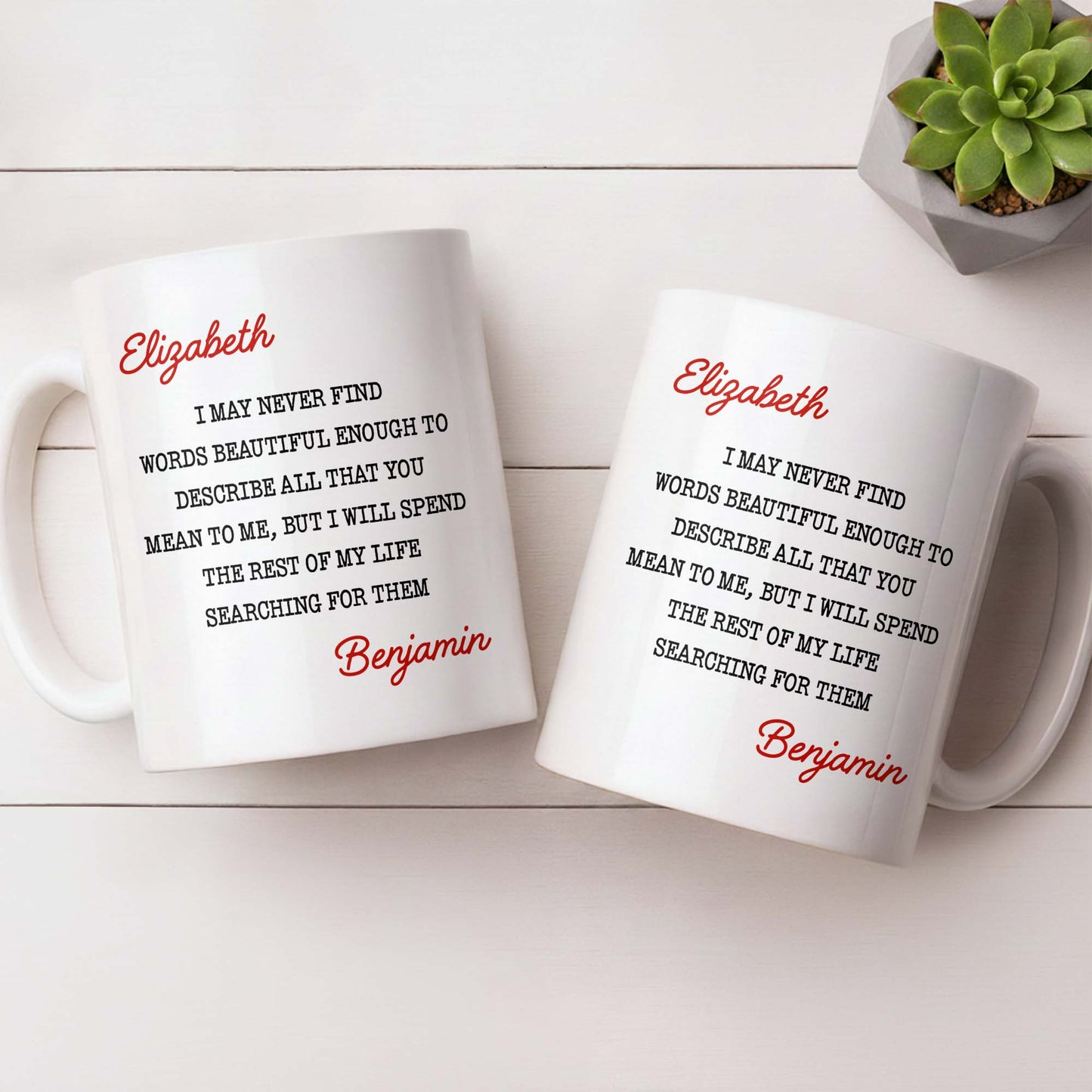 Beautiful Words To Describe You, Searching for Them Forever