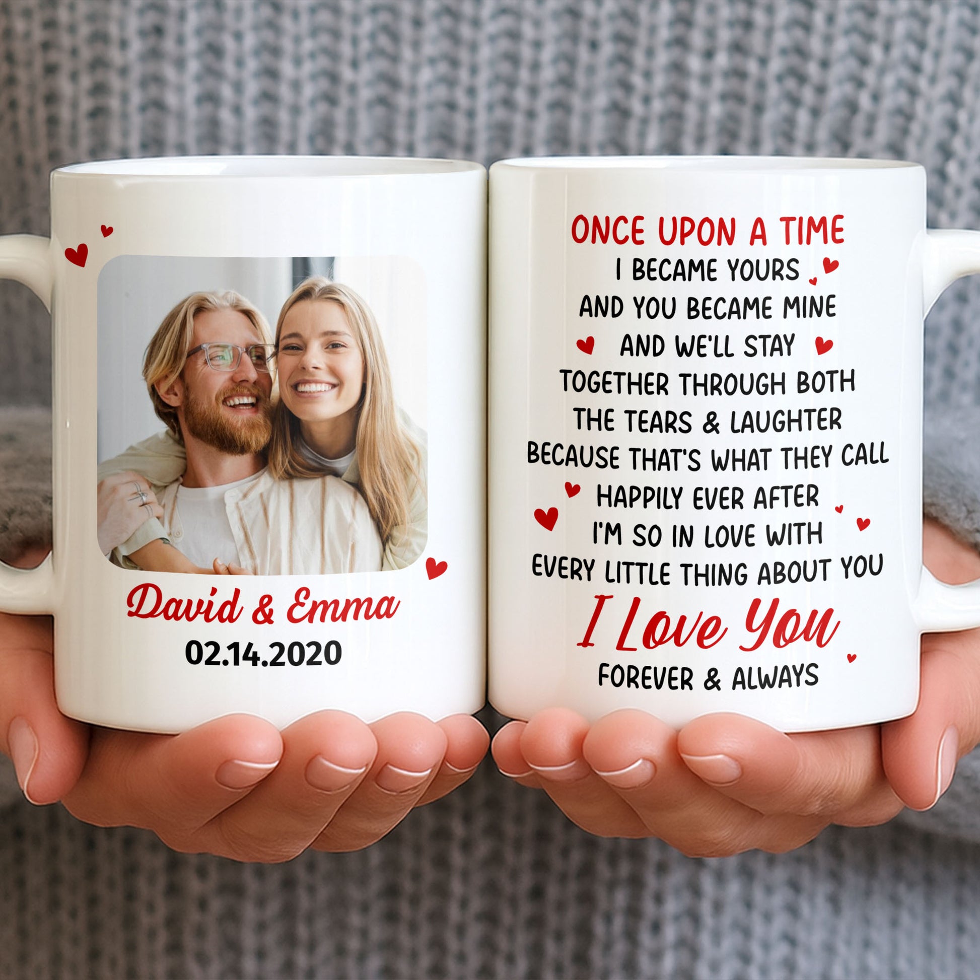 Customize With Your Favorite Photo And Special Date