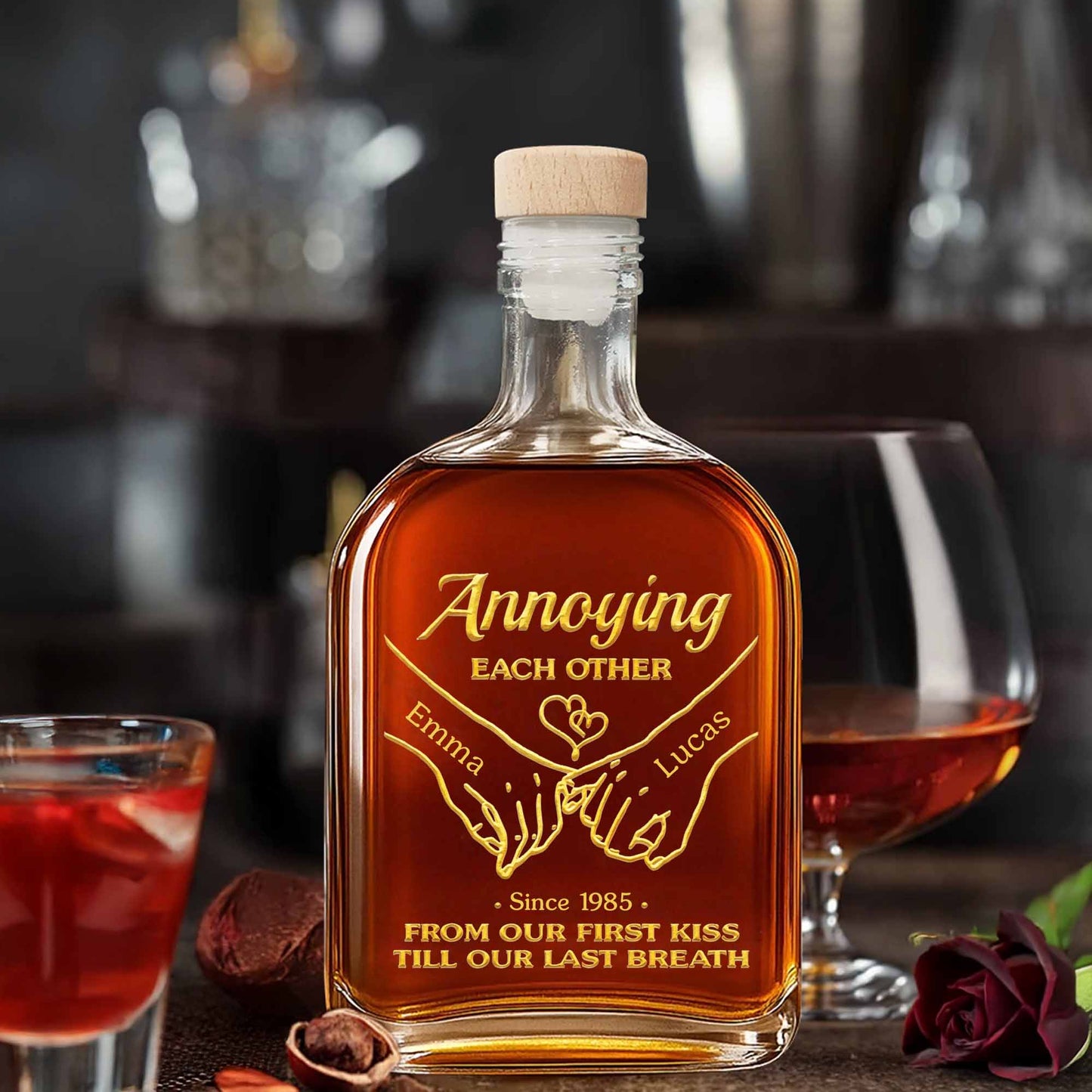 Annoying Each Other Holding Hands From Our First Kiss Till Our Last Breath