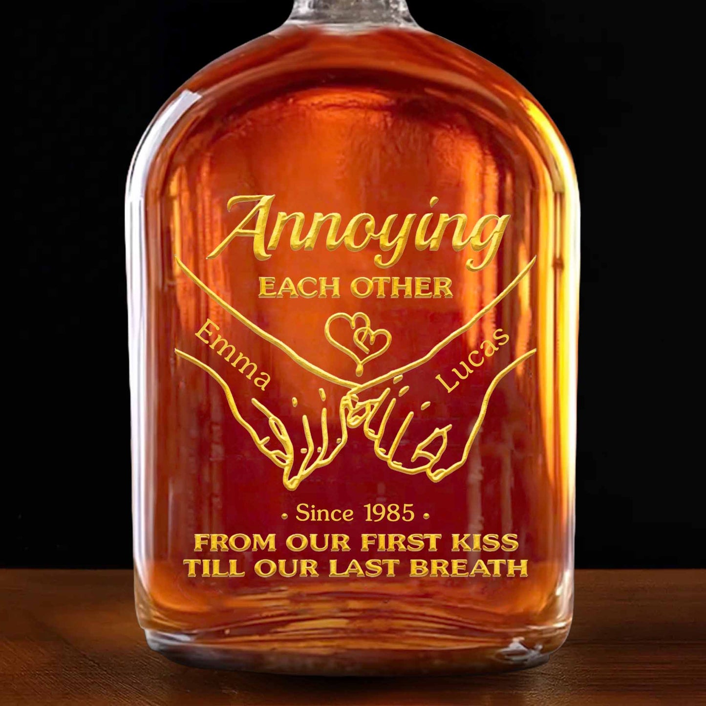 Annoying Each Other Holding Hands From Our First Kiss Till Our Last Breath