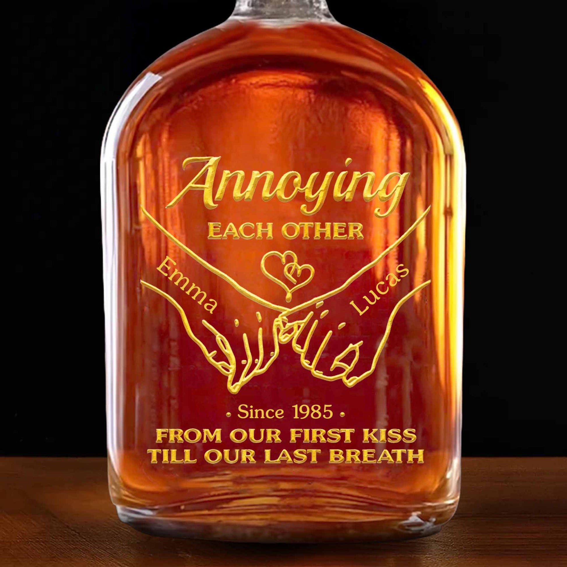 Annoying Each Other Holding Hands From Our First Kiss Till Our Last Breath