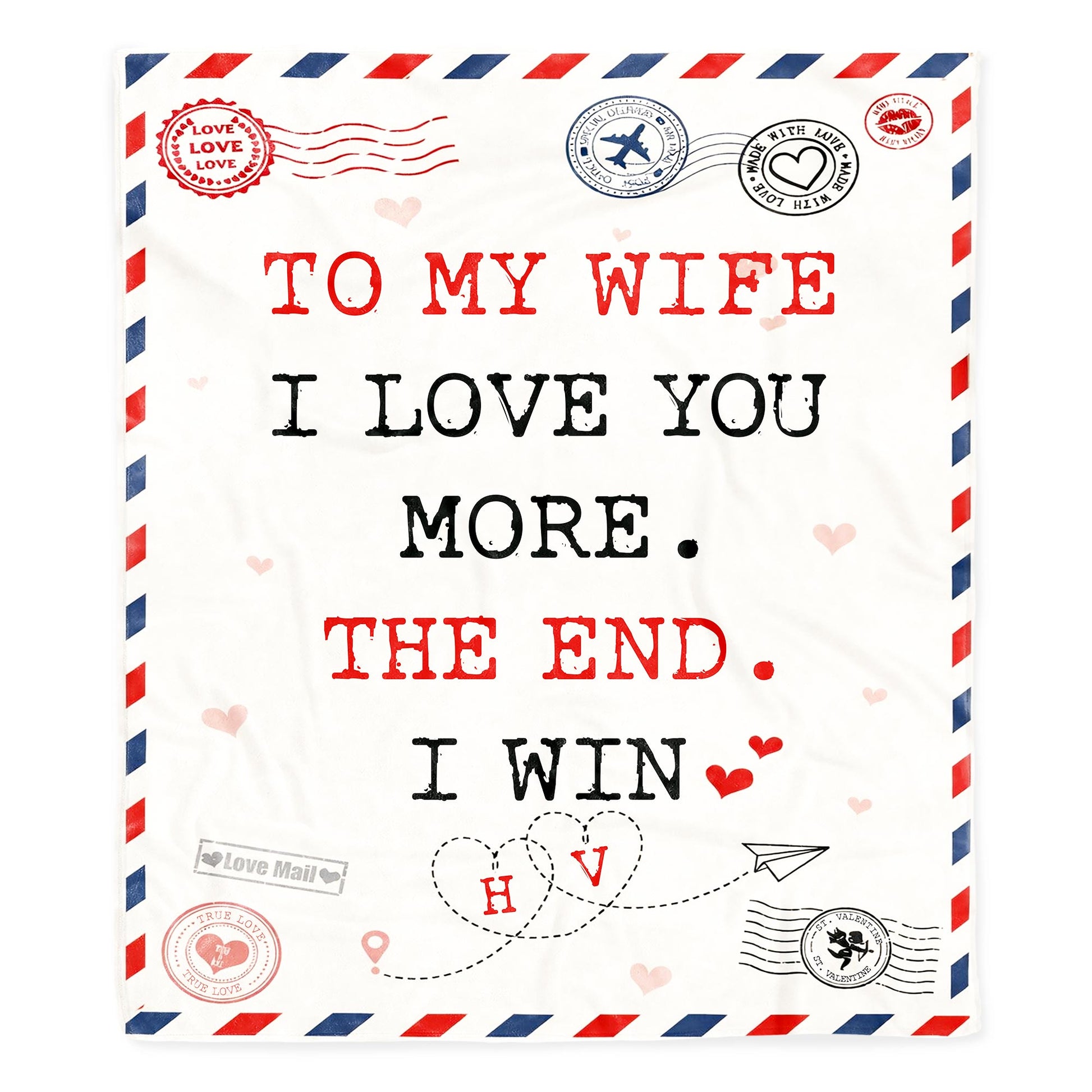 To My Wife, I Love You More. I Win