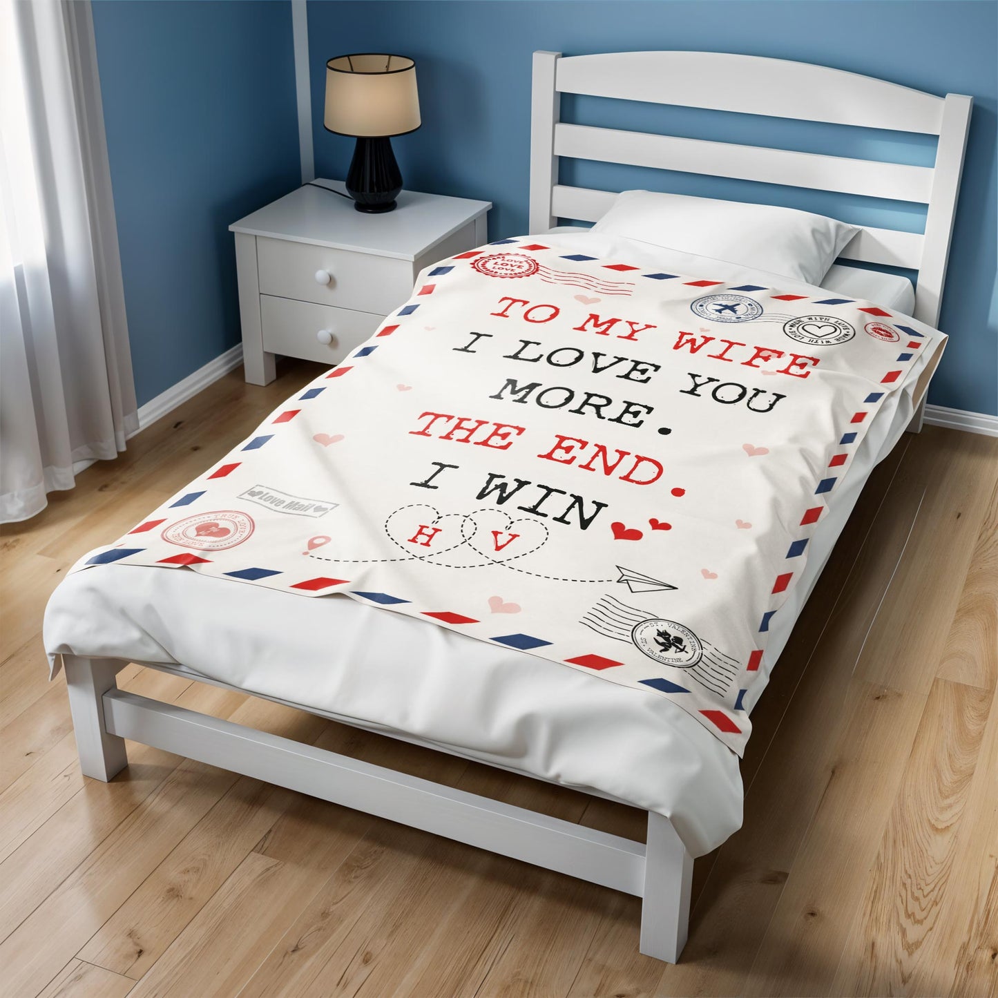 To My Wife, I Love You More. I Win