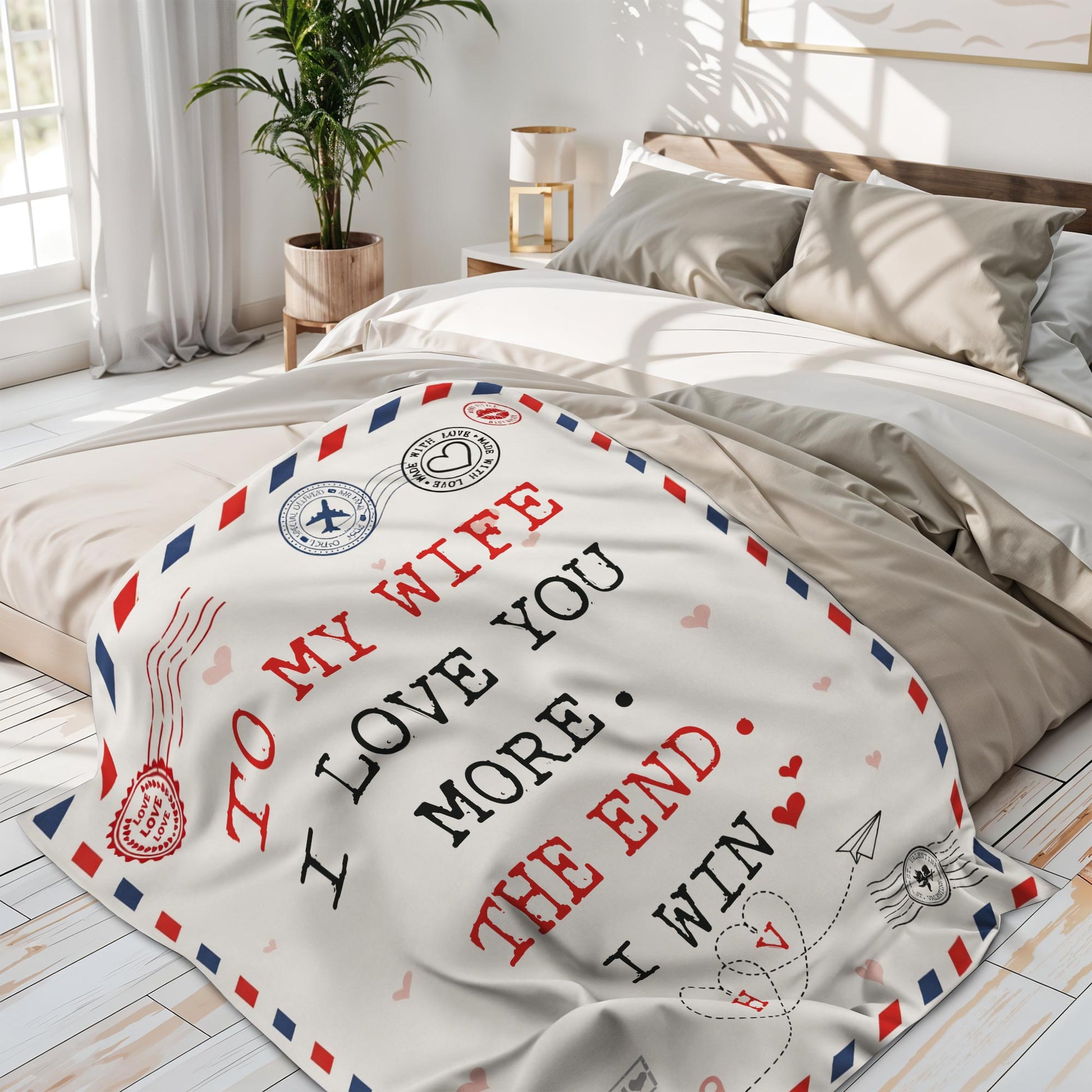 To My Wife, I Love You More. I Win